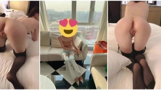 91土豪酒店约操高颜值性感高挑大长腿美女嫩模,黑丝高跟包臀裙猛操,爽的大叫：你的好大,好痒,好舒服.