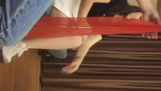【挣钱买奥迪拉水泥】，胖子登场，约操精品小少妇，骚货听话配合